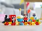 DUPLO® Mickey Mouse 10941 - Narodeninový vláčik Mickeyho a Minnie